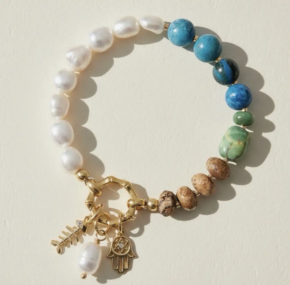 Cape Diablo Coastal Harmony Charm Bracelet NWT